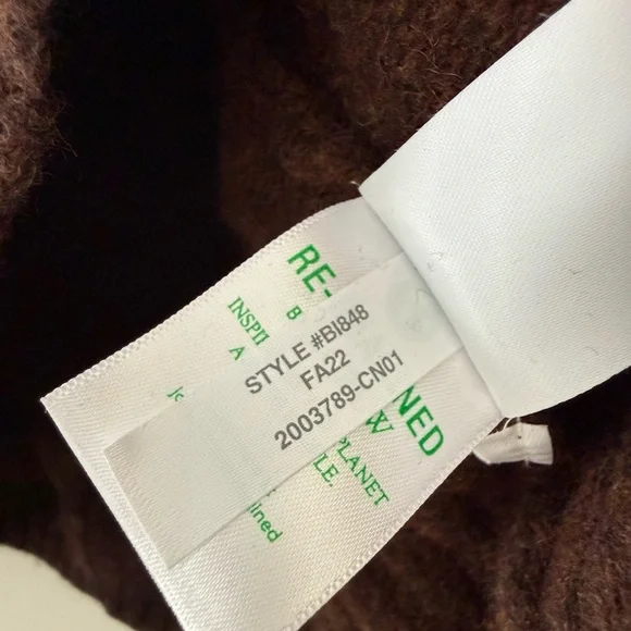 J.Crew Brushed Wool Crewneck Sweater Hairy Shetland Heather in Brown - Picture 5 of 7